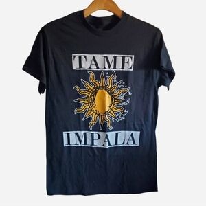 Tame Impala run from the sun T-shirt size S DeadBeat Band Tee Indie Grunge